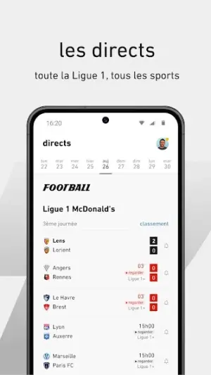 L’ÉQUIPE - actu, score, match screenshot 2