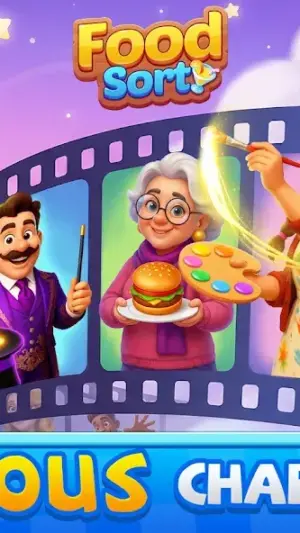 Food Sort: Puzzle Game screenshot 2