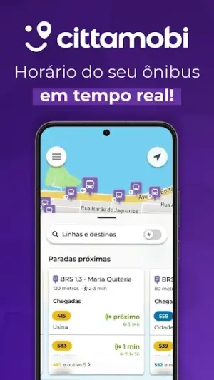Cittamobi: Ônibus e Trilhos screenshot 2