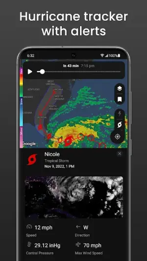 Clime: NOAA Weather Radar Live screenshot 2