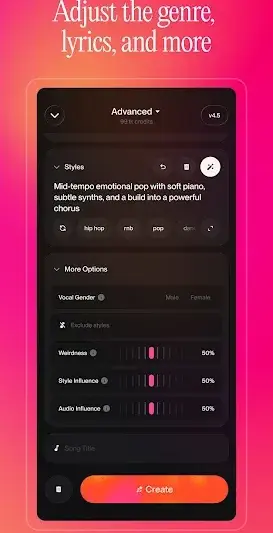 Suno - AI Music & Songs Maker screenshot 2