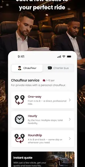 Bookinglane Chauffeur Service screenshot 2