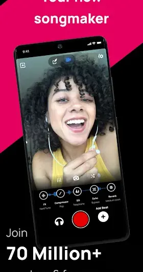 Voloco: Auto Vocal Tune Studio screenshot 2