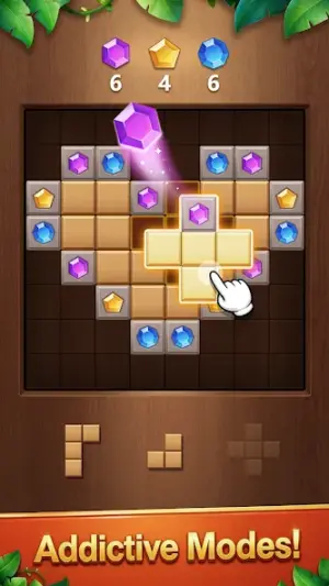 Wood Block Smash Puzzle screenshot 2