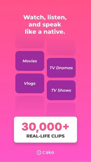 Cake - Learn English & Korean screenshot 2
