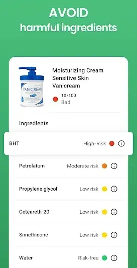Yuka - Food & Cosmetic Scanner screenshot 2