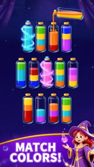 Mystic Sort: Water Sort Puzzle screenshot 2