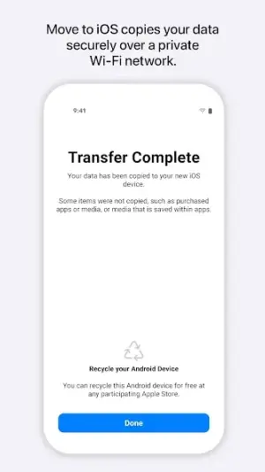Move to iOS screenshot 2