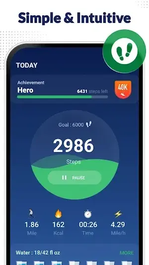 Step Counter - Pedometer screenshot 2