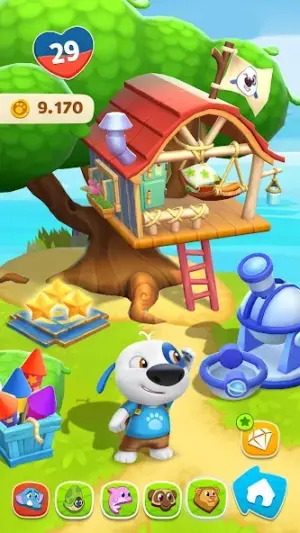 My Talking Hank: Islands screenshot 2