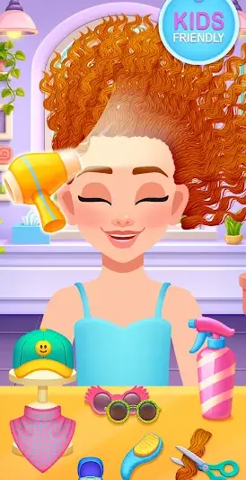 Hair Salon Games For Kids screenshot 2