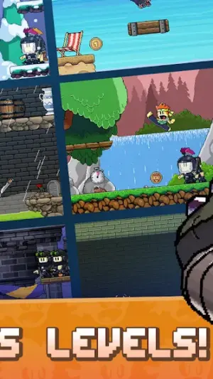 Dan the Man: Action Platformer screenshot 2