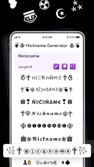 Nickname Generator: NickName screenshot 2