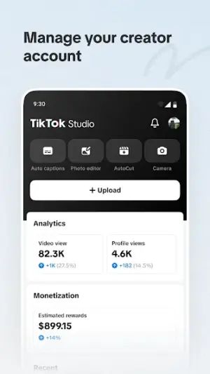 TikTok Studio screenshot 2