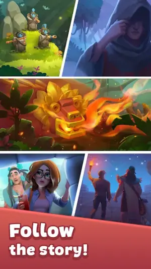 Cradle of Maya: Match 3 game screenshot 2