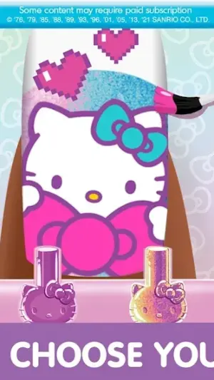 Hello Kitty Nail Salon screenshot 2