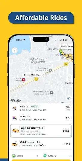 Rapido: Bike-Taxi, Auto & Cabs screenshot 2