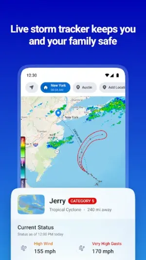 1Weather Forecasts & Radar screenshot 2