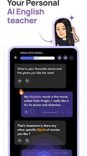 Stimuler AI: English Fluency screenshot 2