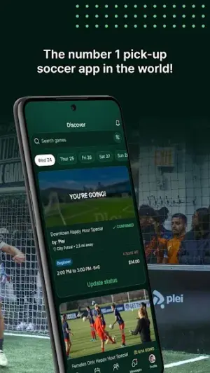 Plei - Pickup Soccer screenshot 2