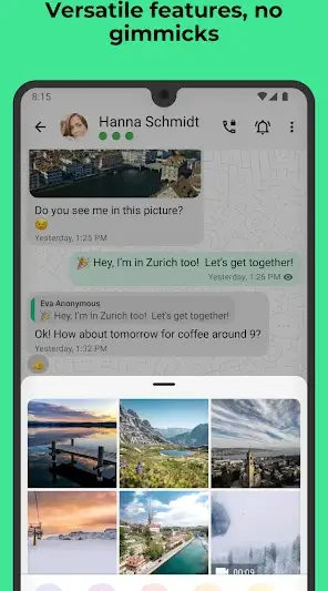 Threema. The Secure Messenger screenshot 2