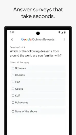 Google Opinion Rewards screenshot 2