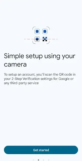Google Authenticator screenshot 2
