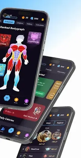Liftoff - Ranked Gym Workouts screenshot 2