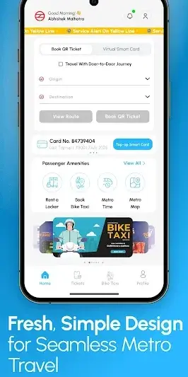 Delhi Metro Sarthi App screenshot 2