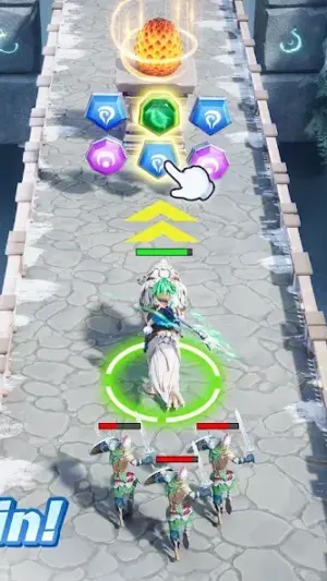 Puzzles & Chaos: Frozen Castle screenshot 2