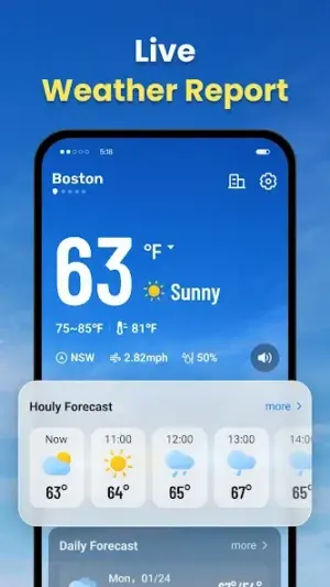Live Weather: Daily Forecast screenshot 2