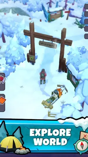Frost World - Snow Survival screenshot 2
