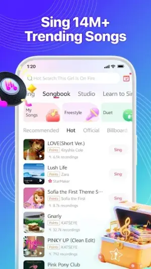 StarMaker: Sing Karaoke Songs screenshot 2