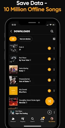 Audiomack: Music Downloader screenshot 2