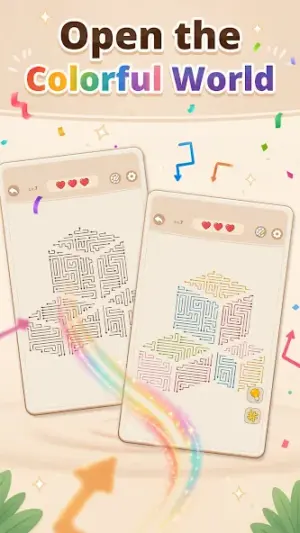 Amaze Away: Arrow Puzzle Games screenshot 2