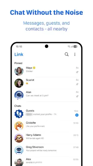 Link Messenger screenshot 2