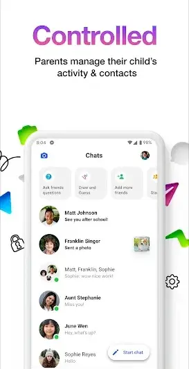 Messenger Kids – The Messaging screenshot 3