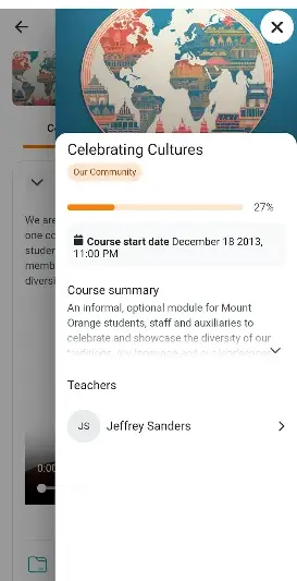 Moodle screenshot 3