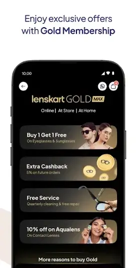 Lenskart : Eyeglasses & More screenshot 3
