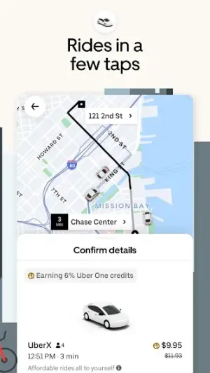 Uber - Request a ride screenshot 3