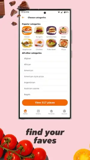 Just Eat: Food and Shops screenshot 3