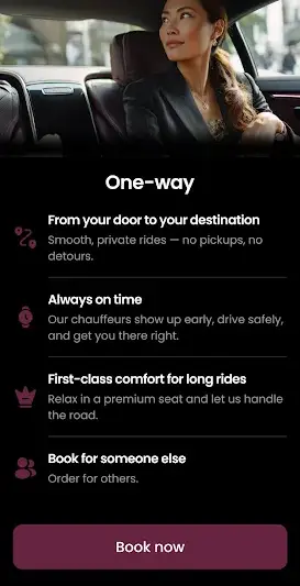 Bookinglane Chauffeur Service screenshot 3