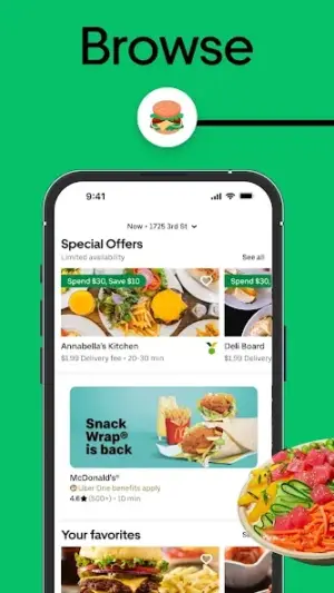 Uber Eats: Food and Grocery screenshot 3