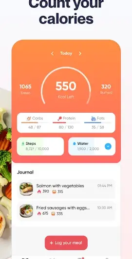 Welmi - Calorie Counter & Diet screenshot 3