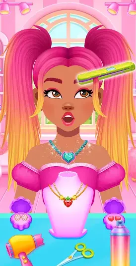 Hair Salon Games For Kids screenshot 3