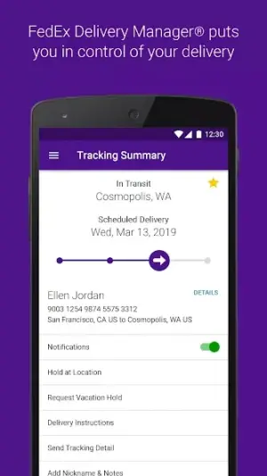 FedEx Mobile screenshot 3