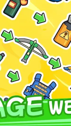 Bag Merge : Zombie Battle screenshot 3
