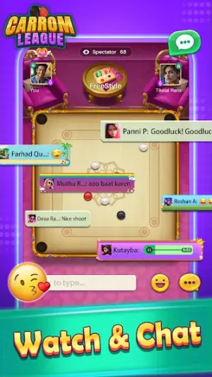 Carrom League: Friends Online screenshot 3