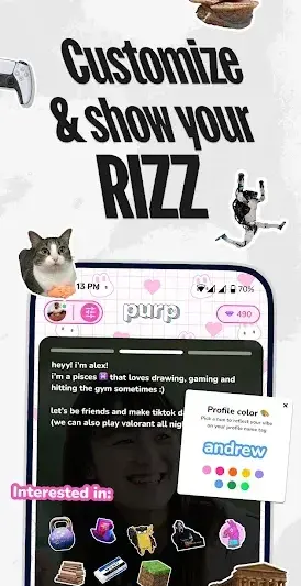 purp - Make new friends screenshot 3