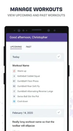 TrueCoach screenshot 3